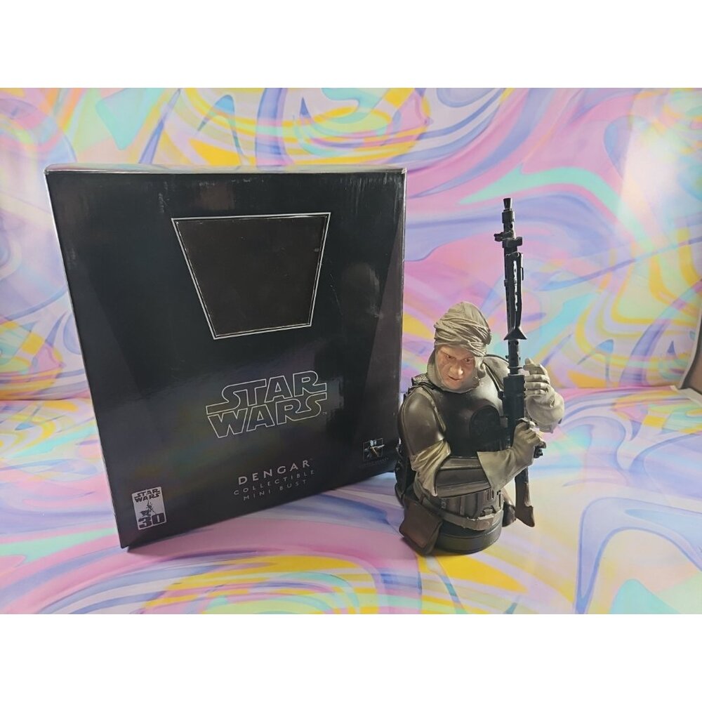 Star Wars Gentle Giant Dengar Mini Bust /4000 2007 Collectible